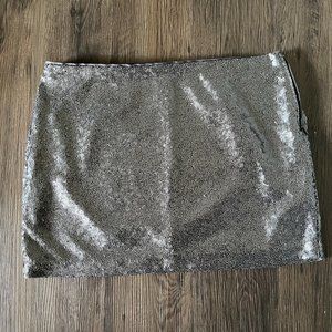 Brand new - Gray Sparkly Mini skirt